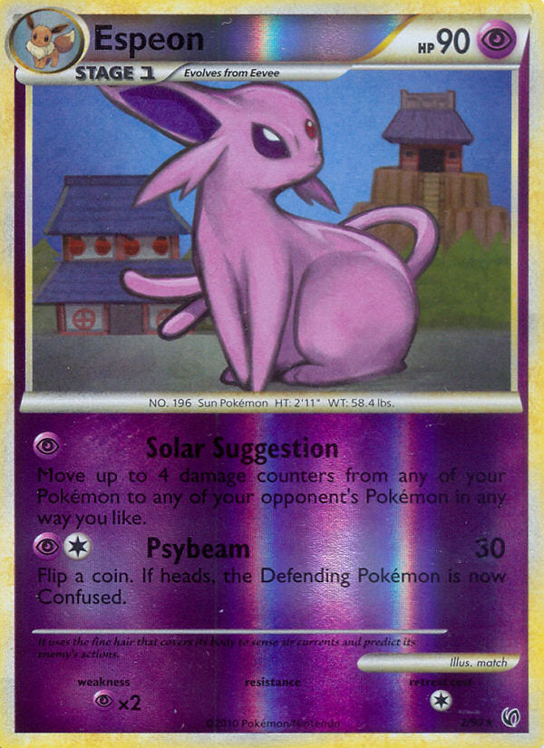 Undaunted Espeon #2/90 reverse holo